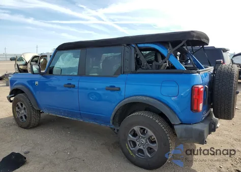 2022 Ford Bronco Base z USA, uszkodzony, nr VIN 1FMDE5BH8NLB86603